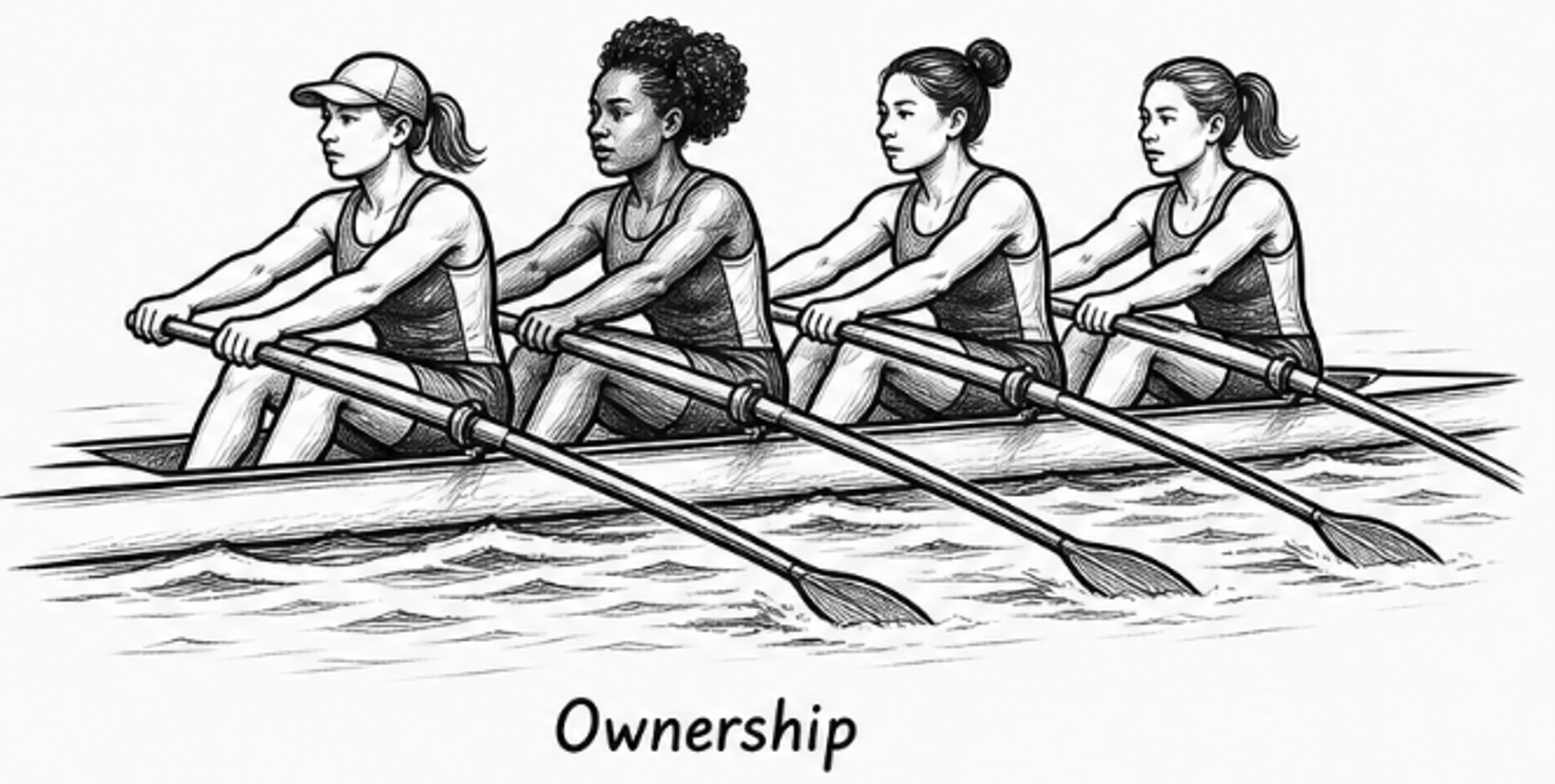 How VPM ownership demonstrated with rowing